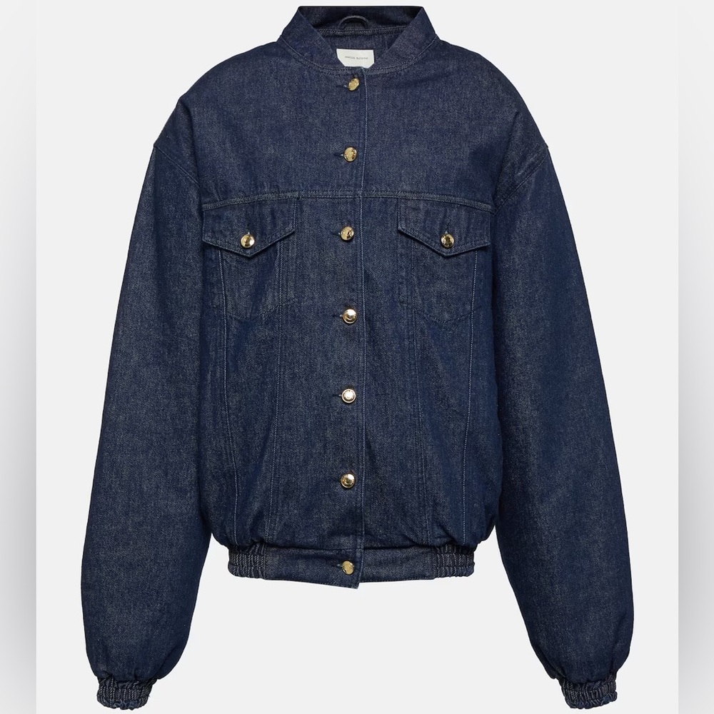 NWT MAGDA BUTRYM Denim bomber jacket